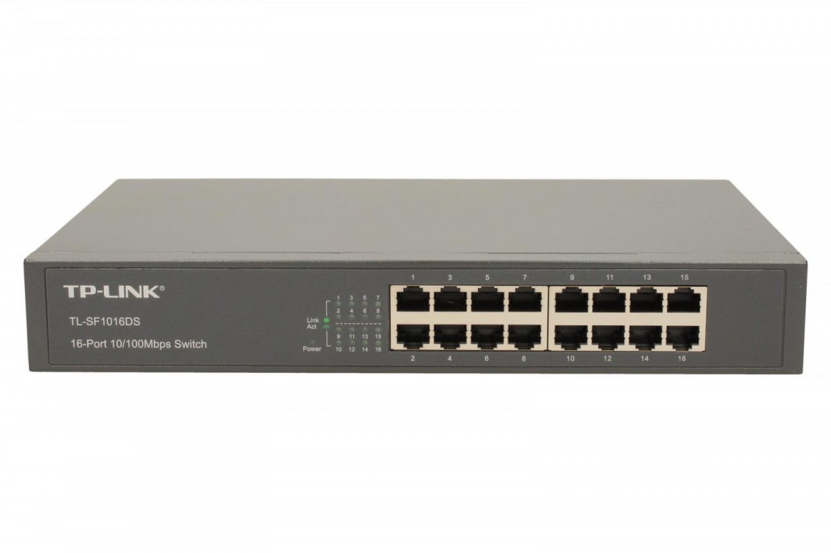 TP-LINK  16-Port 10/100Mbps Switch | TL-SF1016DS