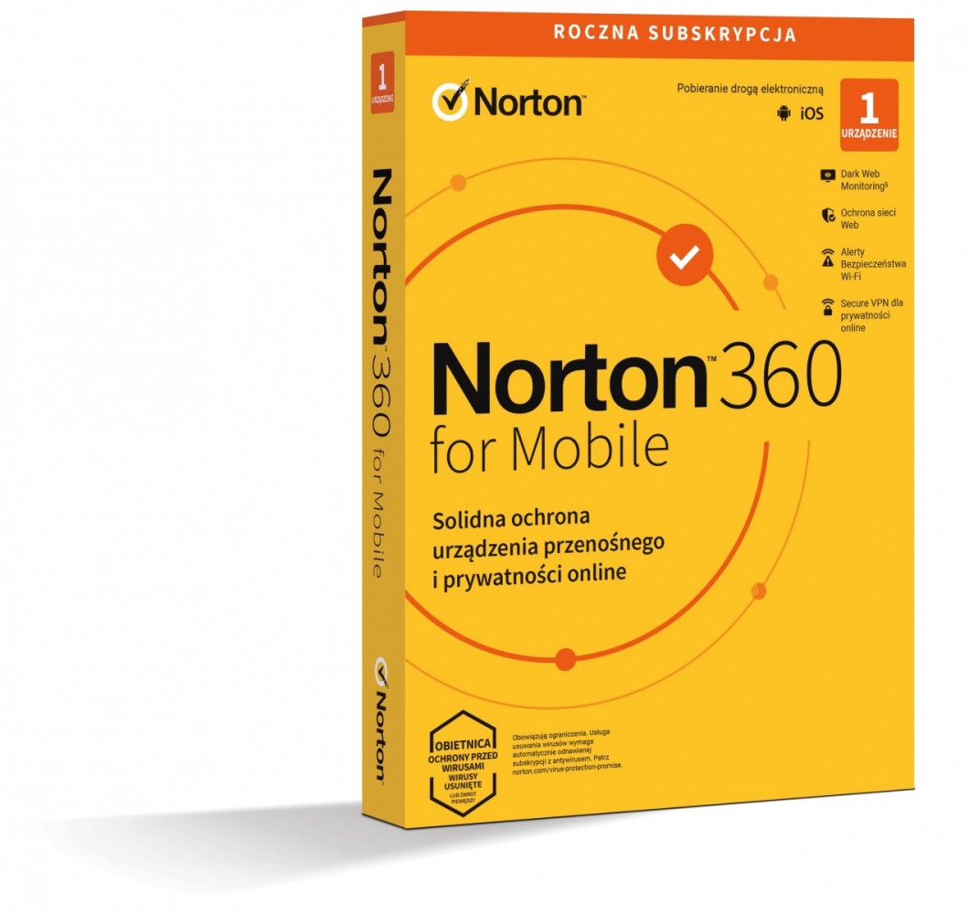 Norton 360 Mobile PL Box 1Dvc