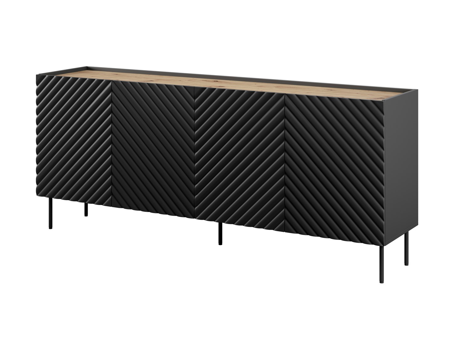 Cama MEBLE 4D2SZ ONDA chest of