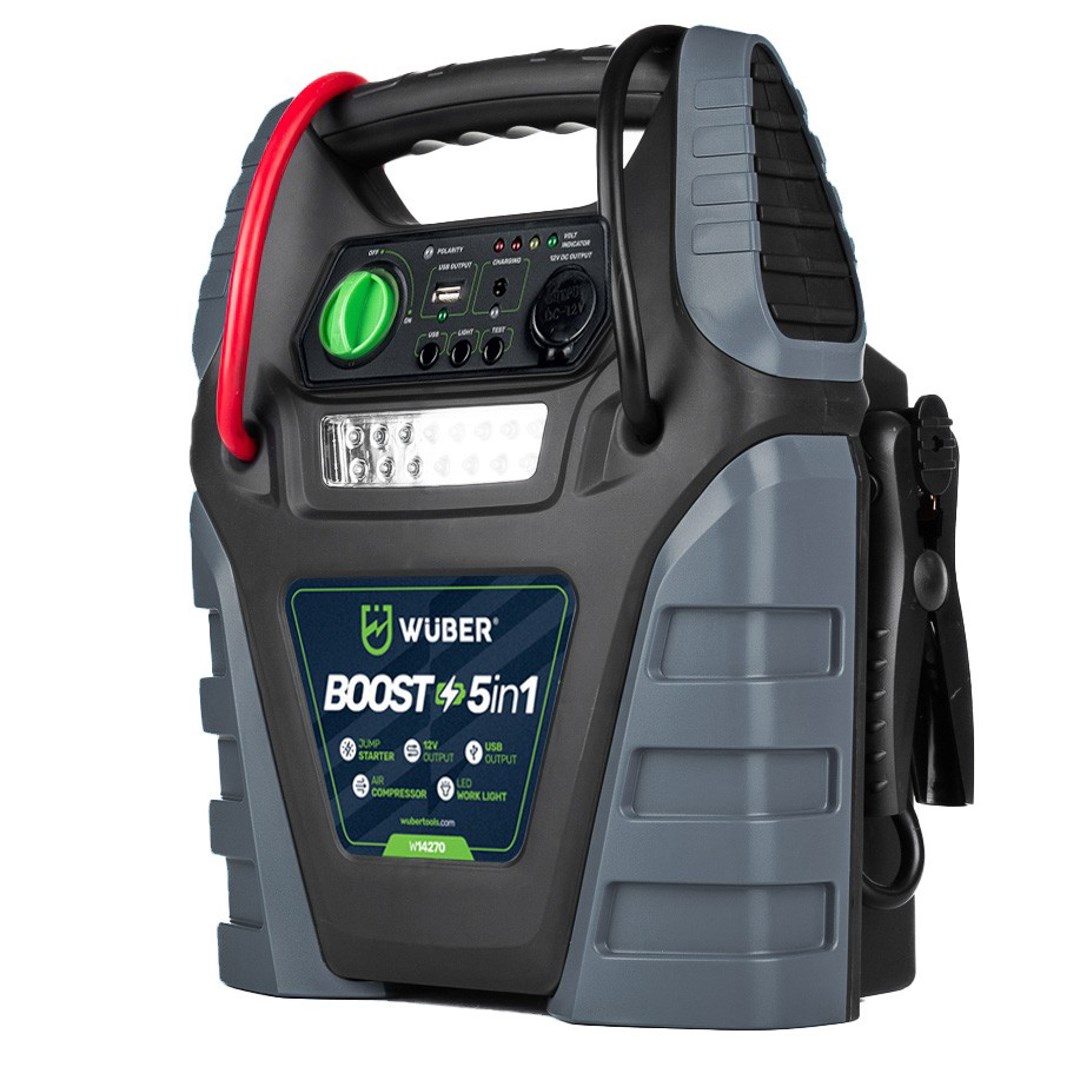 WUBER 5-in-1 booster compressor with jump