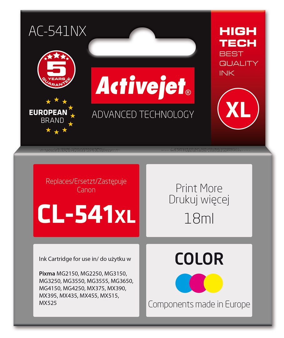 Activejet  AC-541NX ink for Canon printer