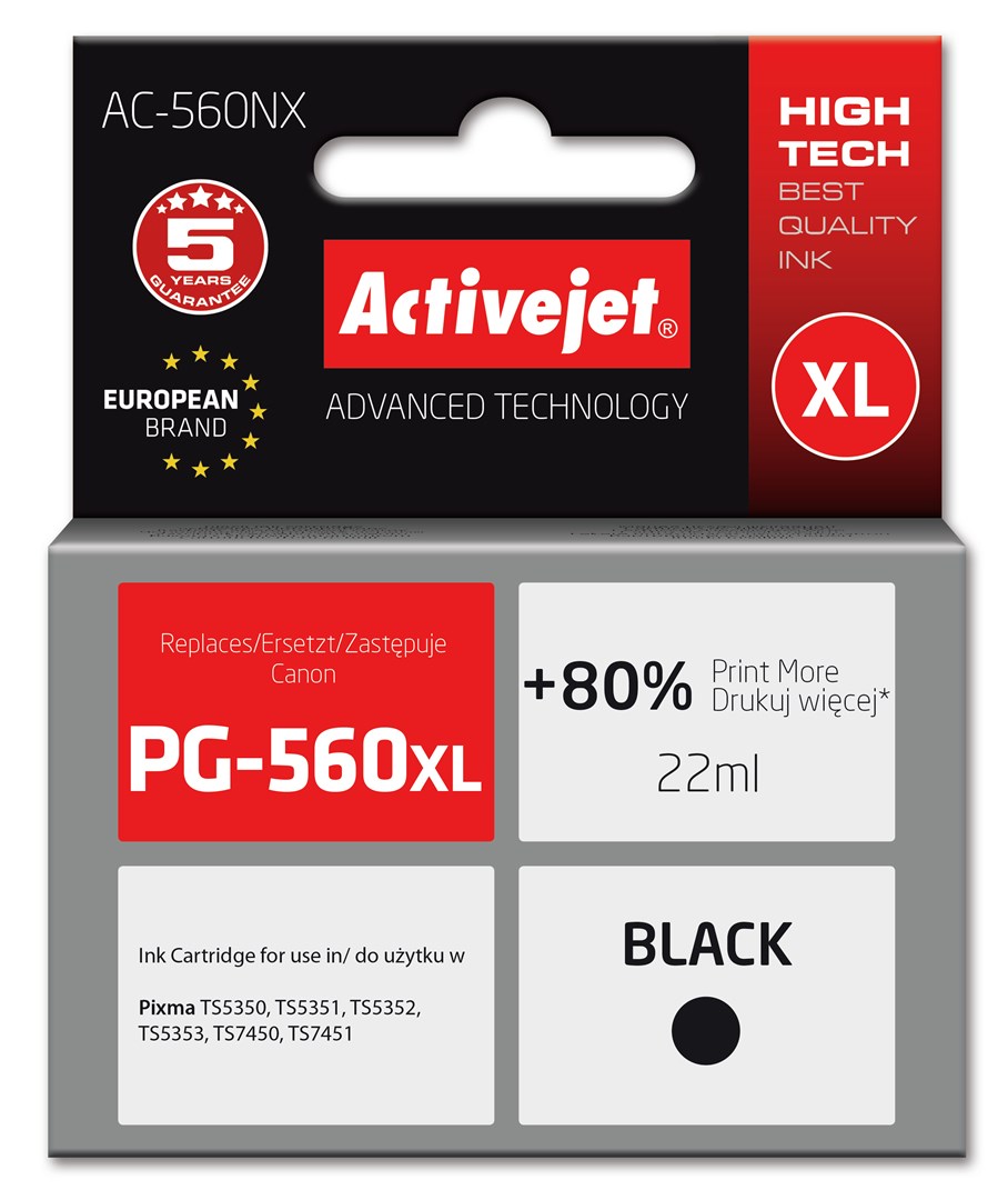 Activejet  AC-560NX Ink (replacement for Canon