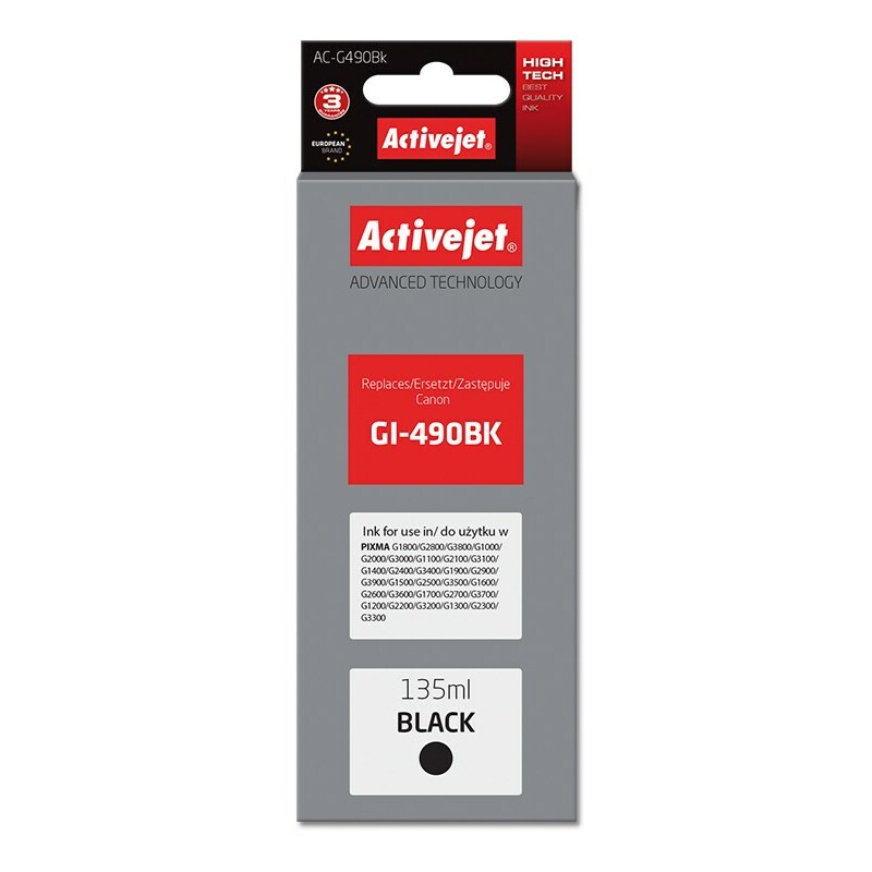 Activejet AC-G490Bk Ink (replacement for Canon