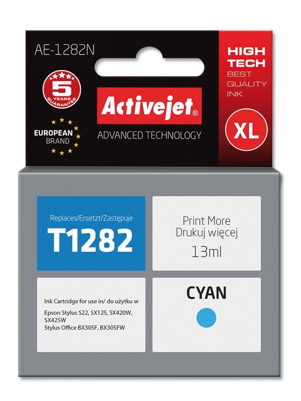 Activejet  AE-1282N Ink (replacement for Epson