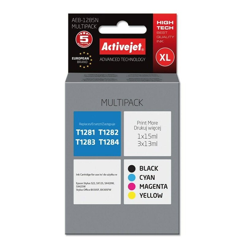 Activejet AEB-1285N Ink (replacement for Epson