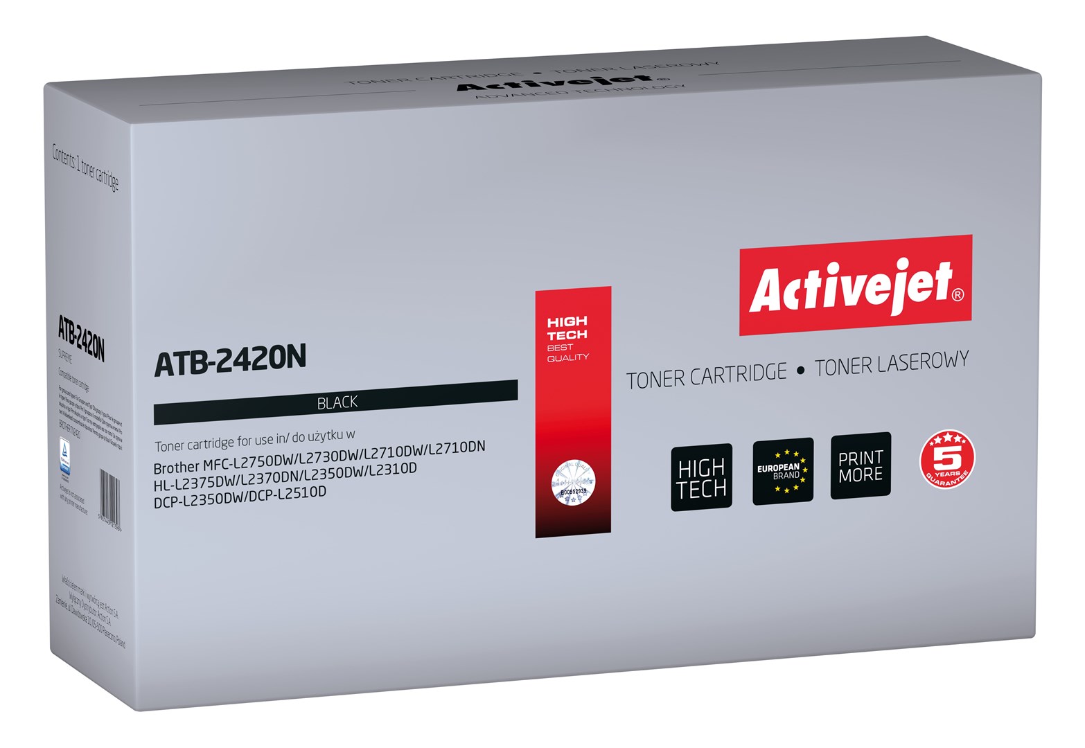 Activejet  ATB-2420N Toner (replacement for Brother