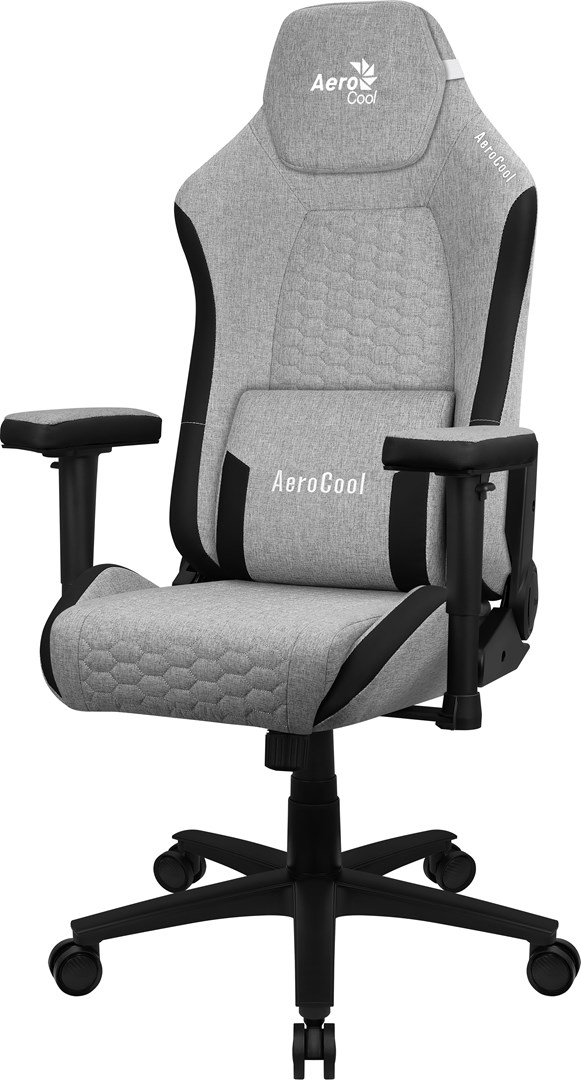 AeroCool  CROWNASHGR, Ergonomic Gaming Chair, Adjustable
