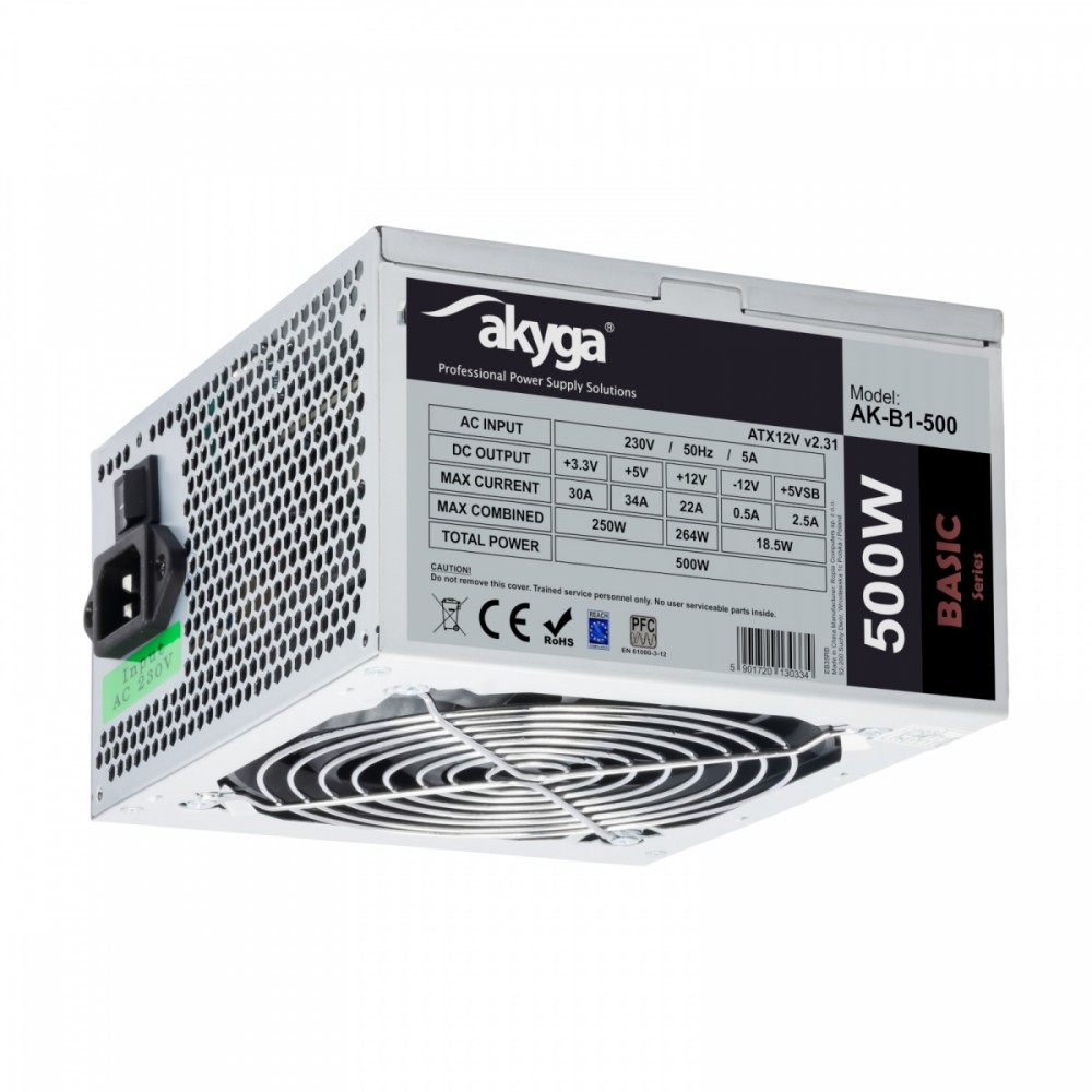 AKYGA  AK-B1-500 ATX 500W POWER SUPPLY