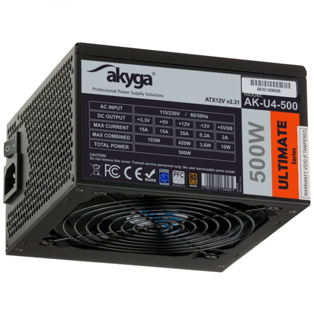 AKYGA  AK-U4-500 power supply unit 500