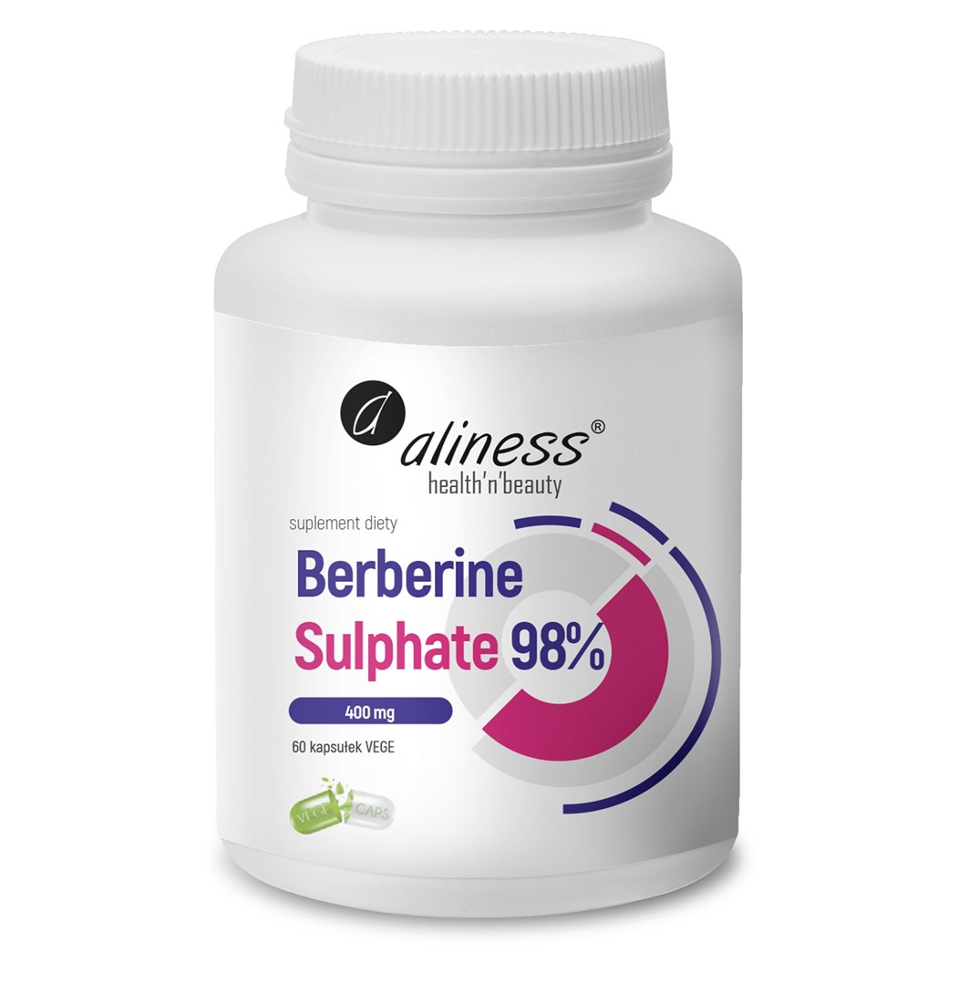 Aliness Berberine Sulphate 98%, 400 mg
