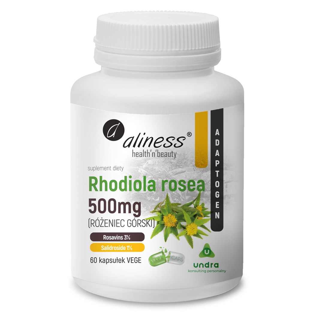Aliness Rhodiola rosea 500 mg –