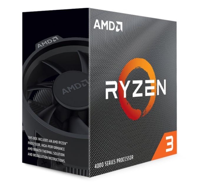 AMD  Processor Ryzen 3 4100 100-100000510BOX