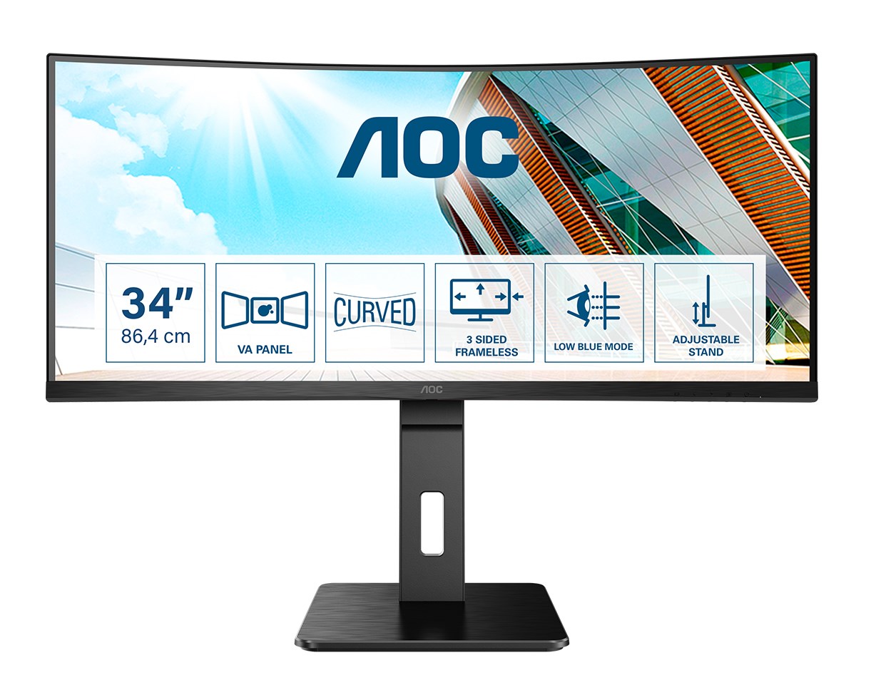 AOC  P2 CU34P2A computer monitor 86