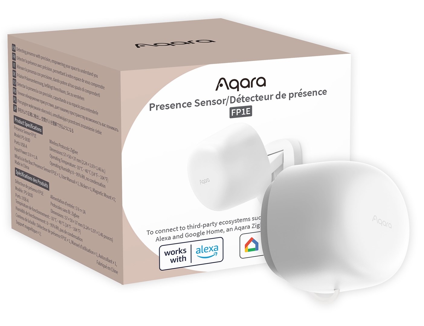 Aqara Presence Sensor FP1E, Zigbee 3
