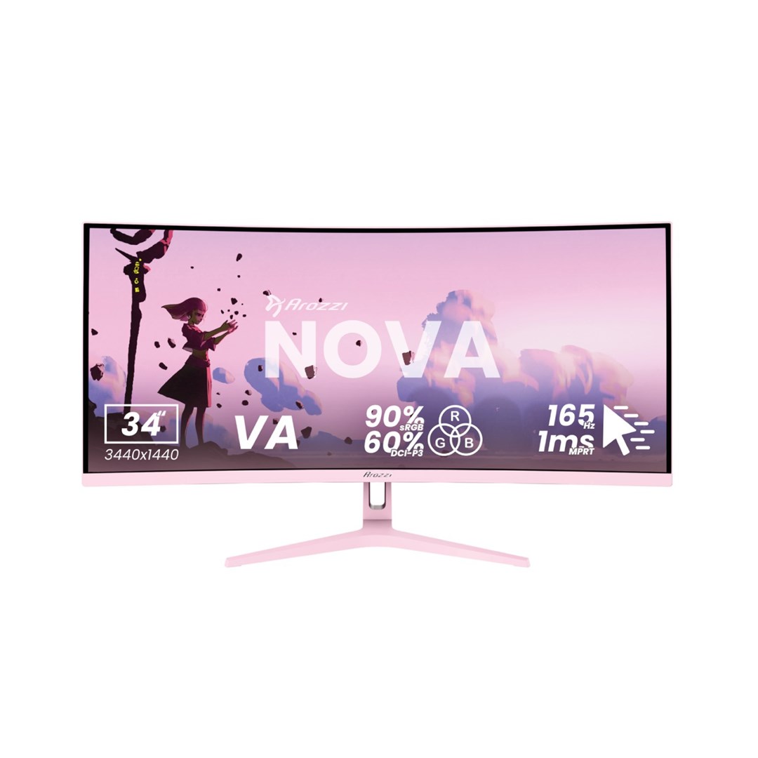 Arozzi  Nova 34" Curved VA 165Hz