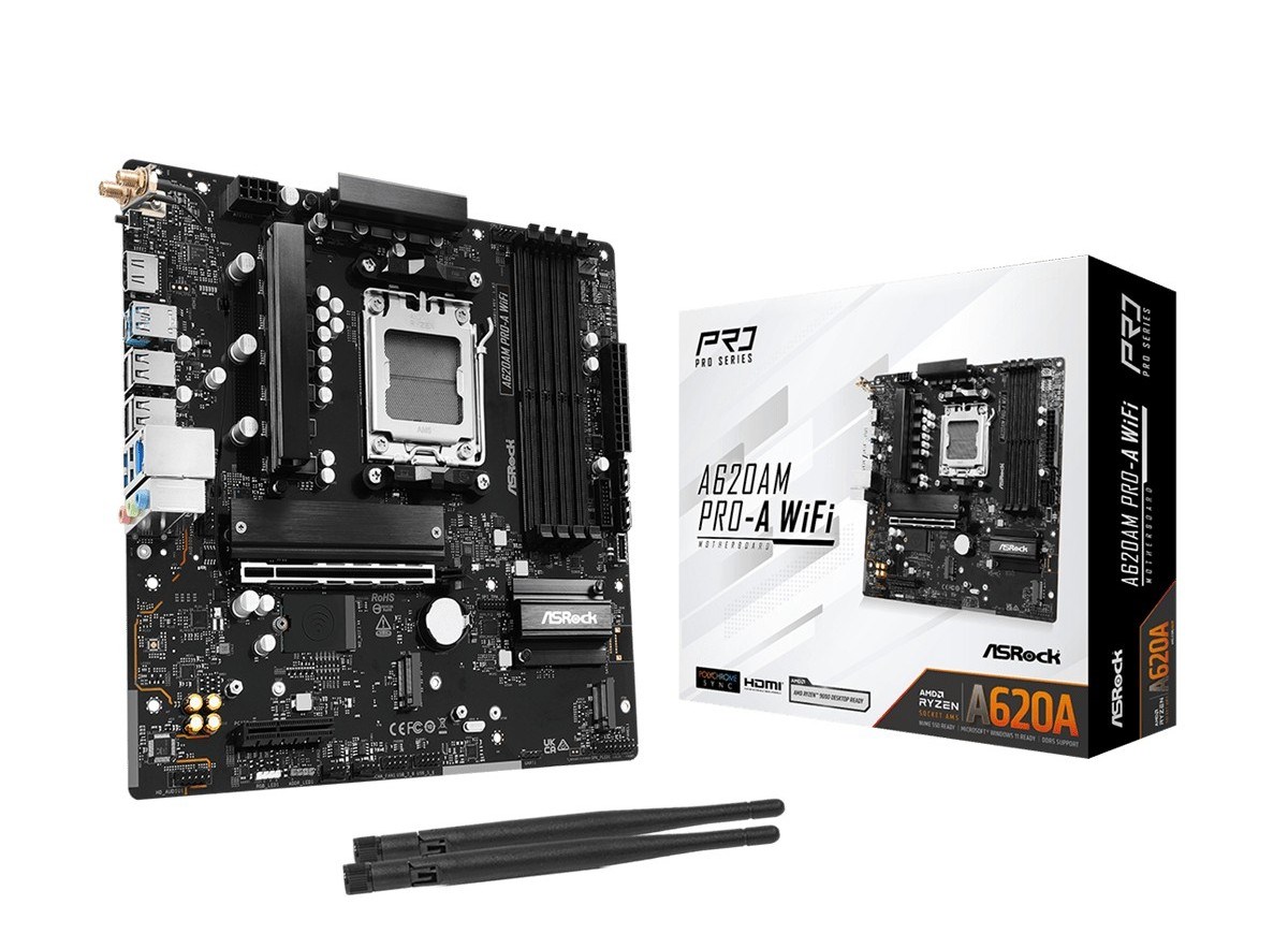 ASRock  A620AM PRO-A WIFI motherboard |