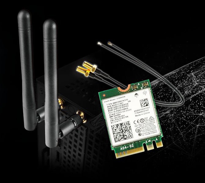 ASRock DeskMini WiFi Kit Internal WLAN