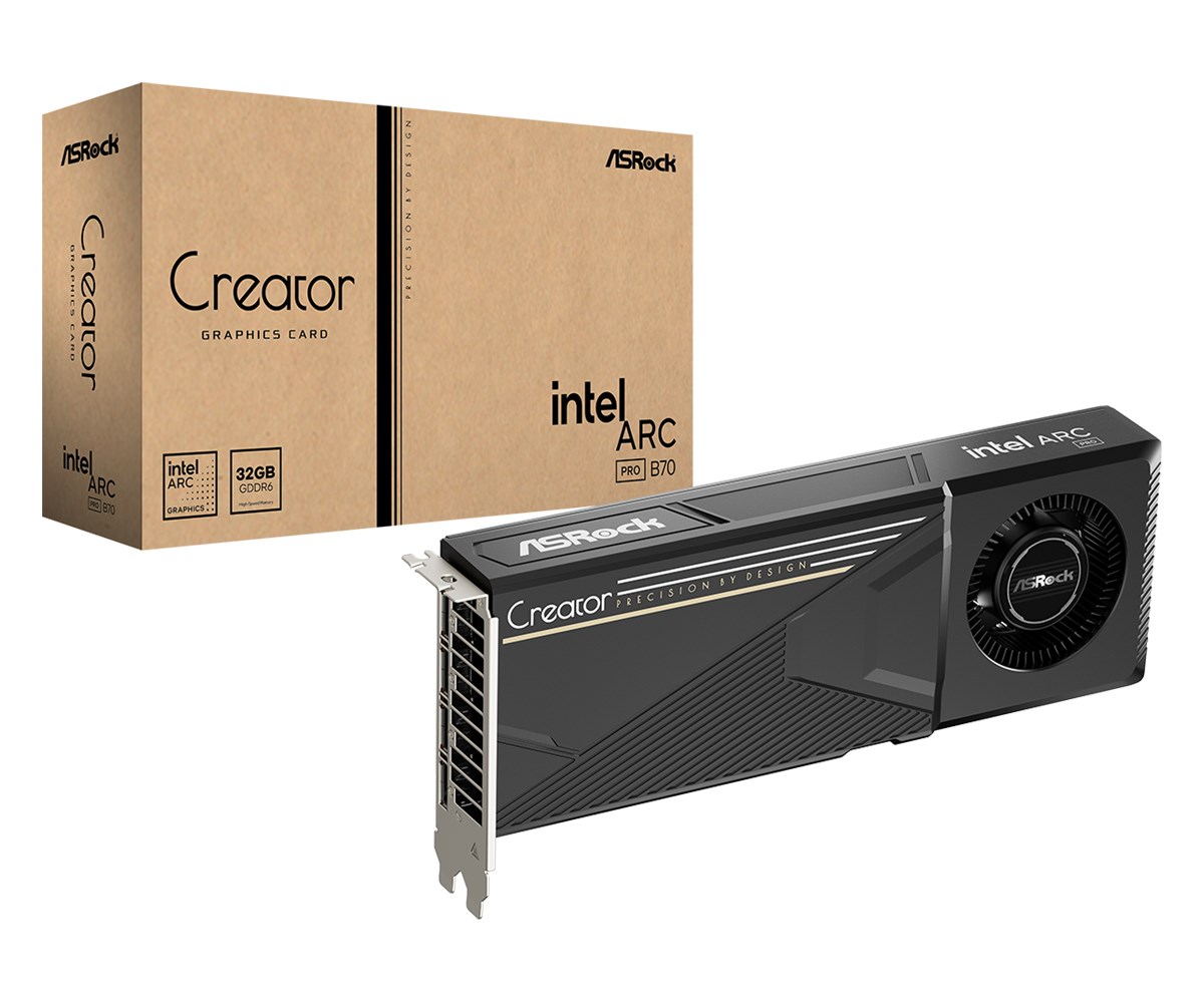 ASRock  Intel Arc Pro B70 Creator