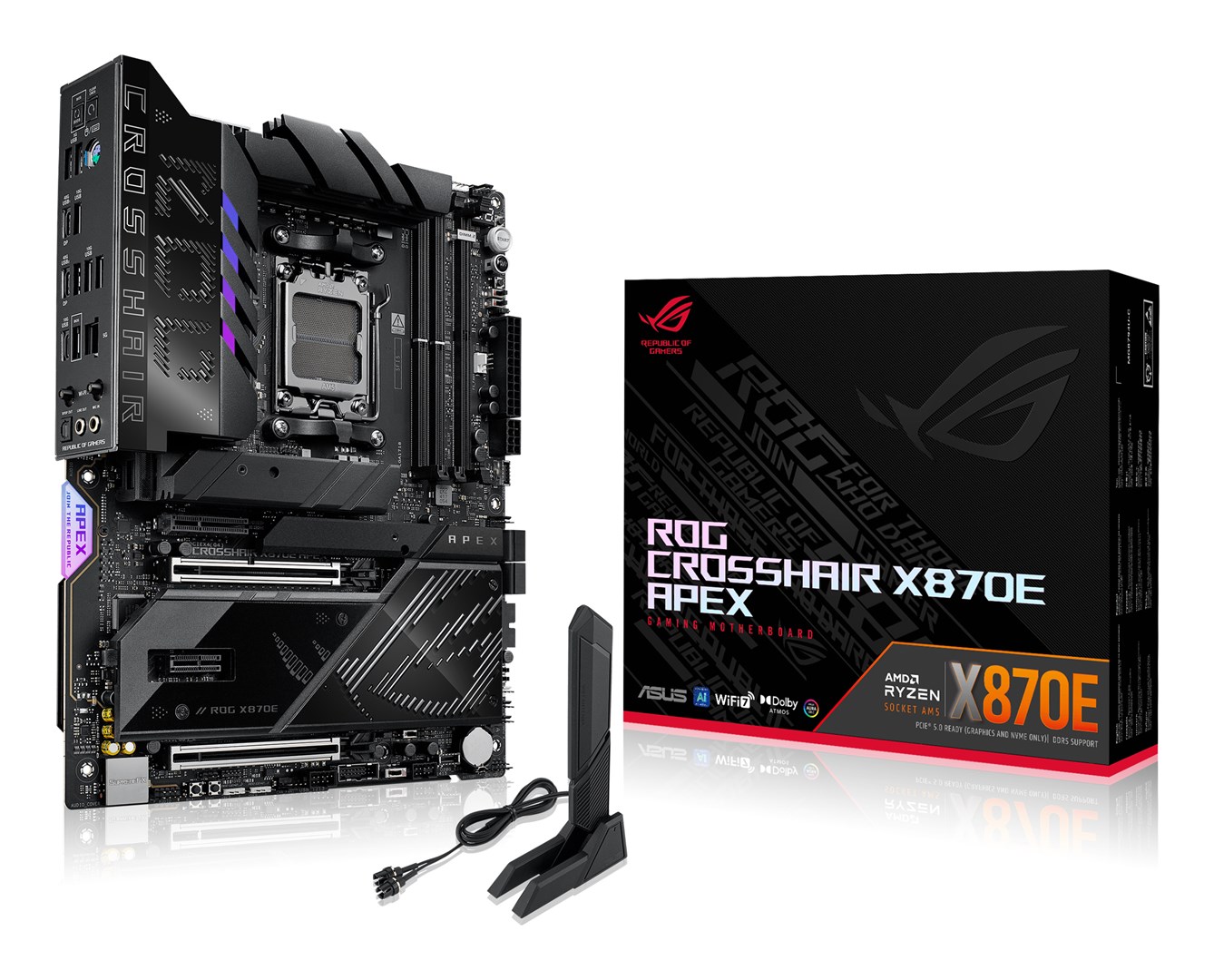 ASUS ROG CROSSHAIR X870E APEX AMD