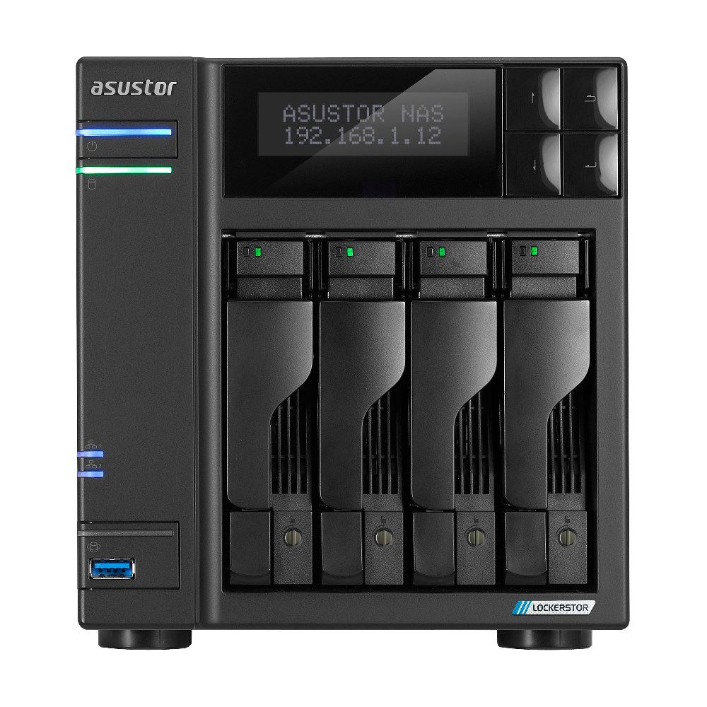 ASUSTOR  LOCKERSTOR 4 Gen2+ NAS Desktop