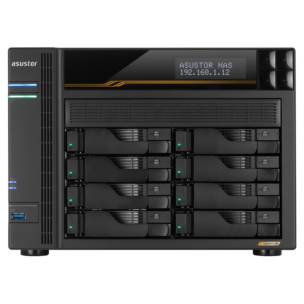 ASUSTOR  LOCKERSTOR 8 Gen3 NAS Desktop