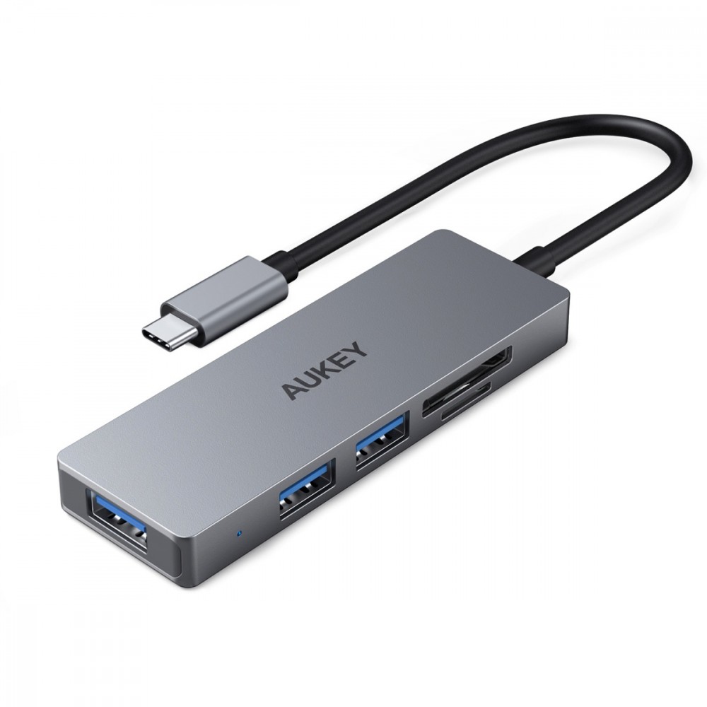AUKEY   CB-C63 aluminium HUB USB-C Ultra
