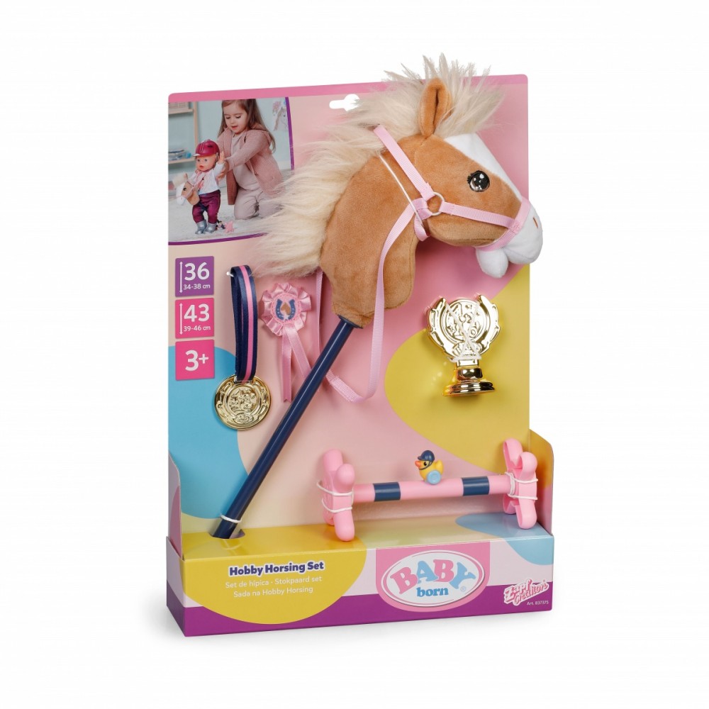 Zapf  Baby Born Hobby Horsing set