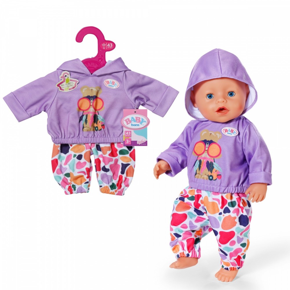 Zapf  Baby Born Hoodie Outfit 43