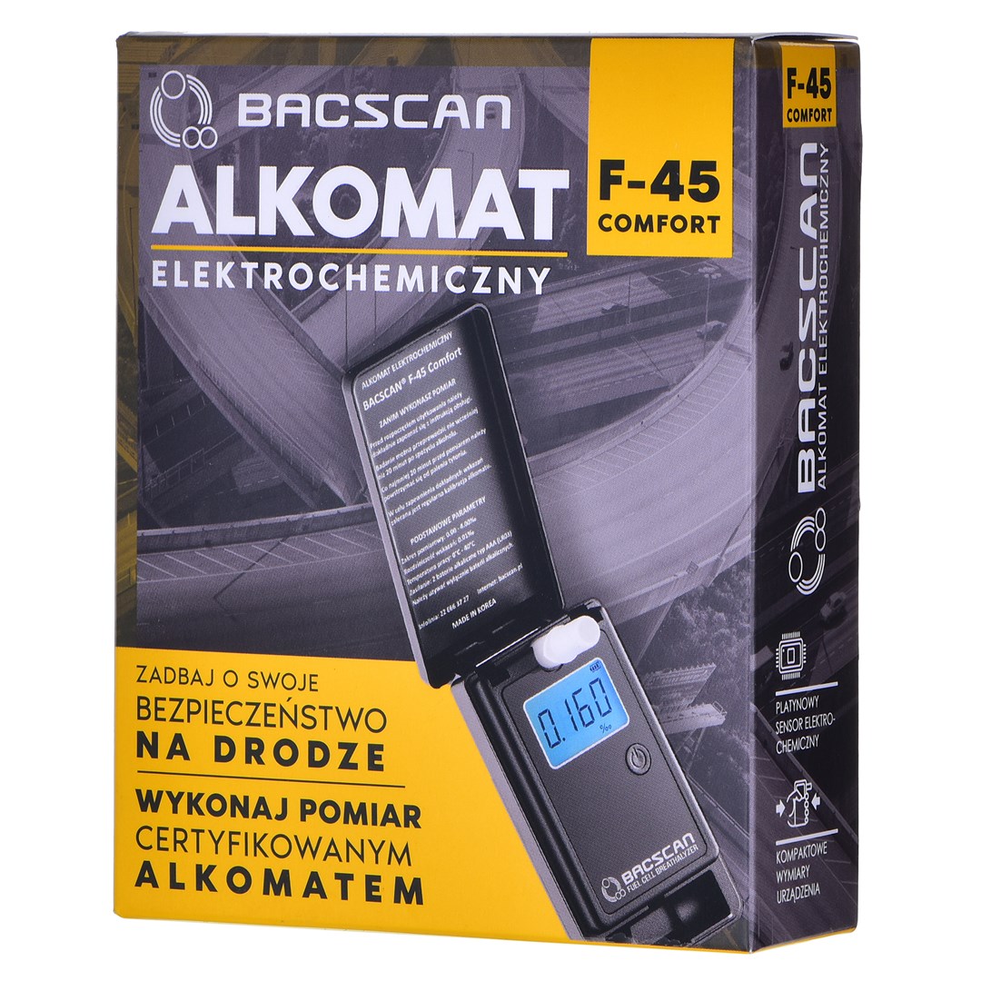 BACscan Electrochemical breathalyzer F-45 COMFORT |
