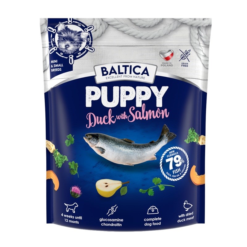 BALTICA Excellent Puppy Duck with salmon