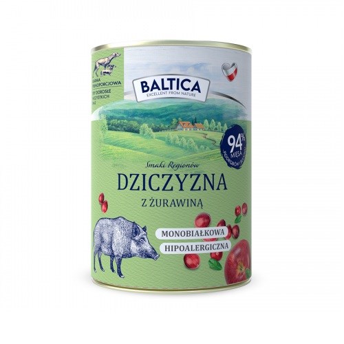 BALTICA Smaki regionów Venison with cranberries