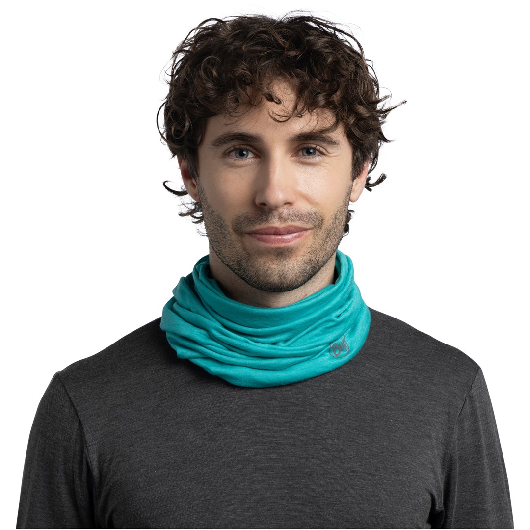 Buff Bandana MERINO LIGHTWEIGHT SOLID SEA