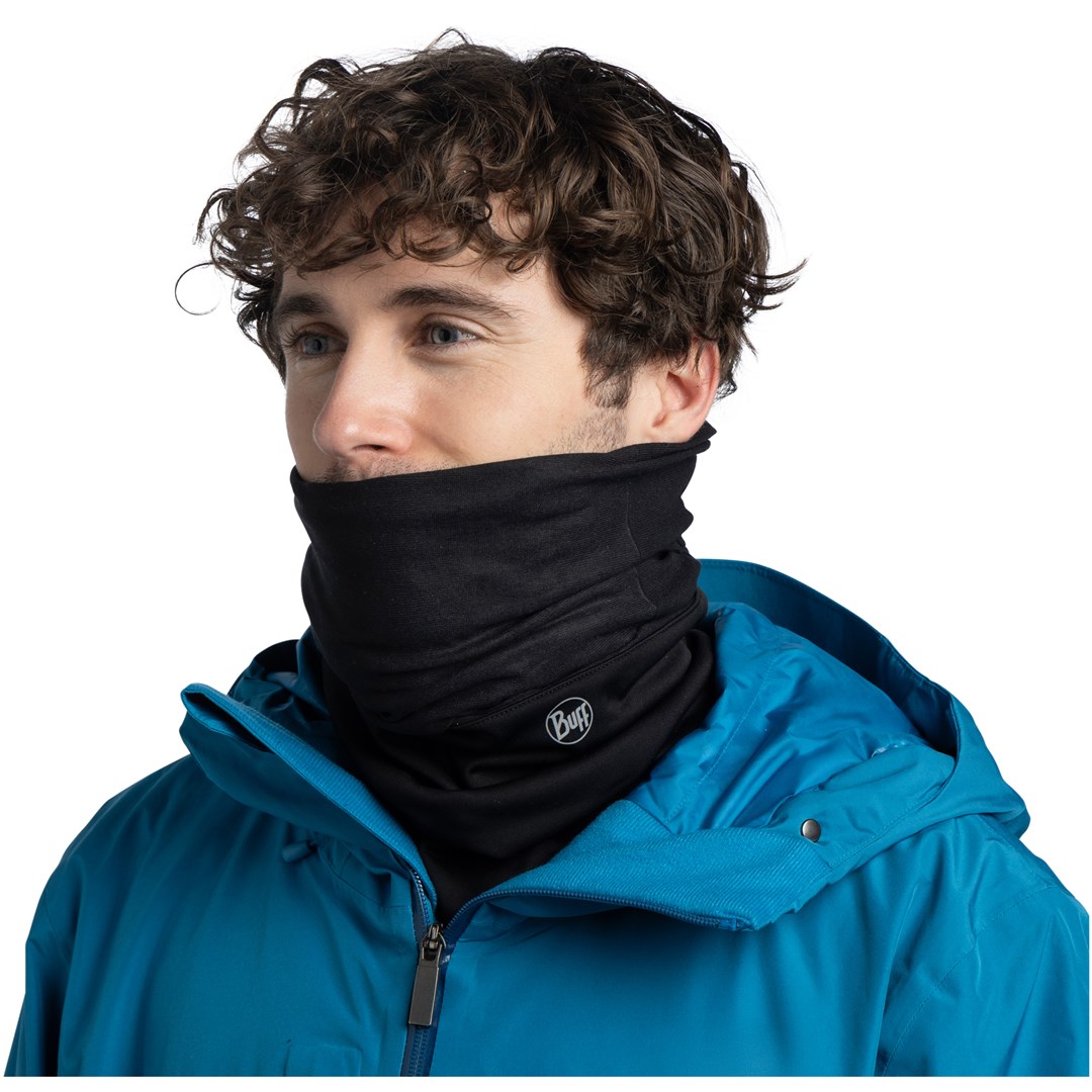 Buff Bandana  WINDPROOF SOLID P BLACK