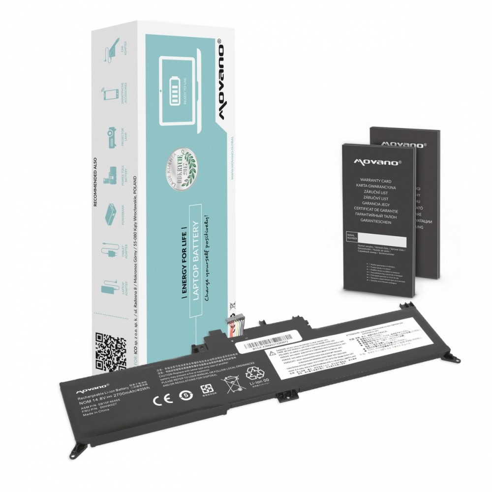 Movano  Battery 00HW027 01AV434 for Lenovo