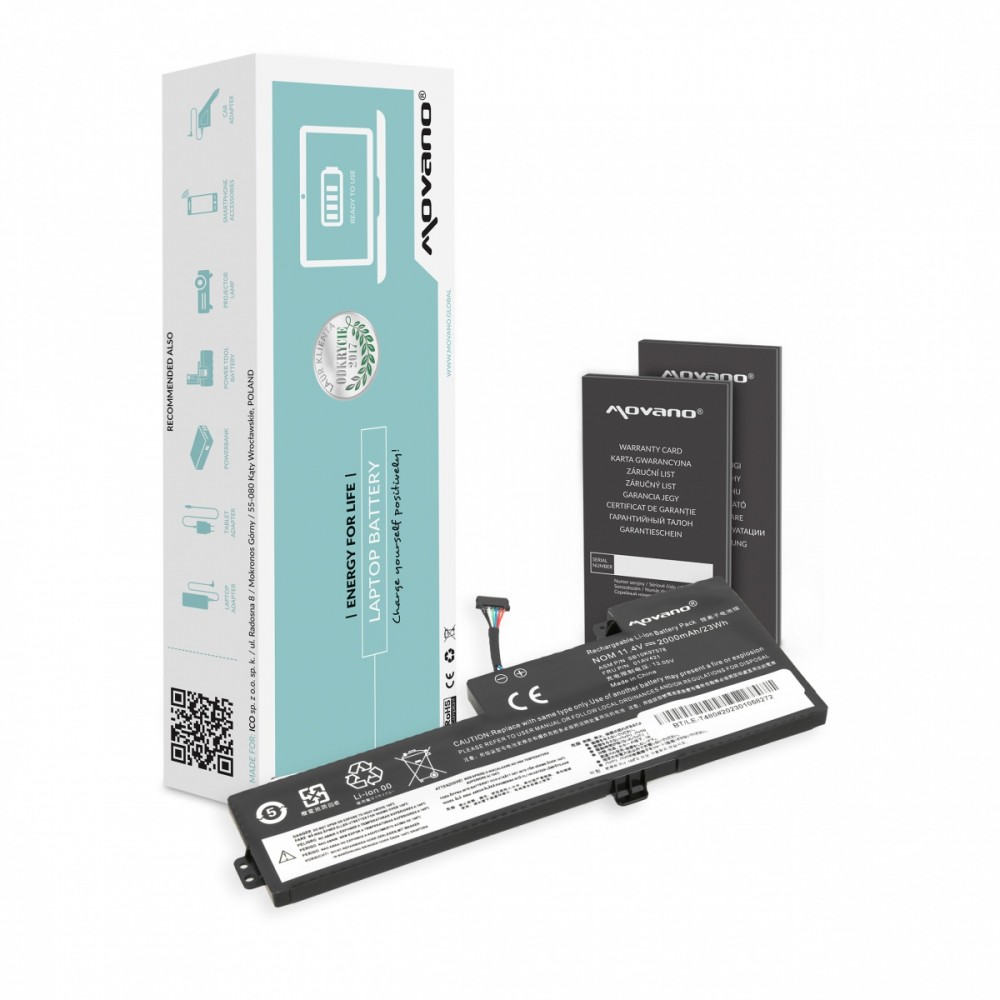 Movano Battery 01AV419 for Lenovo T470