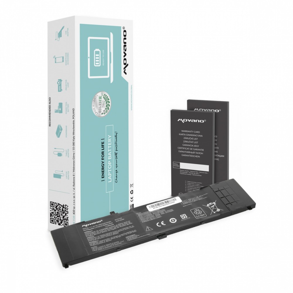 Movano Battery B31N1535 for Asus Zenbook