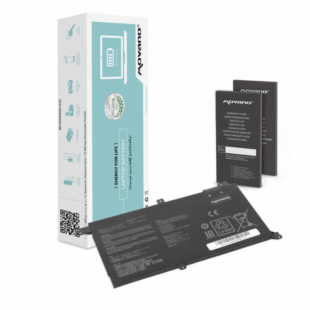 Movano  Battery B31N1732 for Asus Vivobook