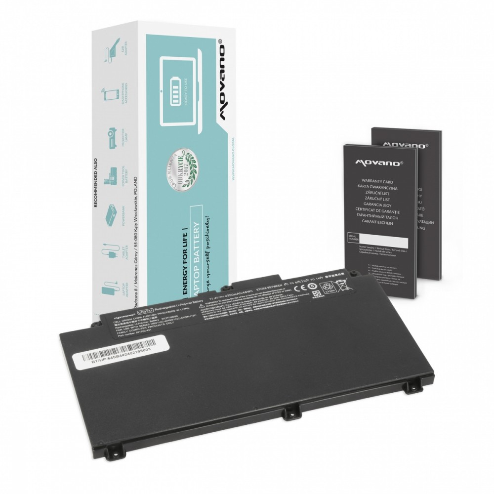 Movano  Battery CD03XL for HP ProBook