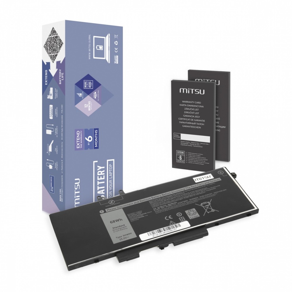 Mitsu Battery Dell Latitude 3HWPP 5401