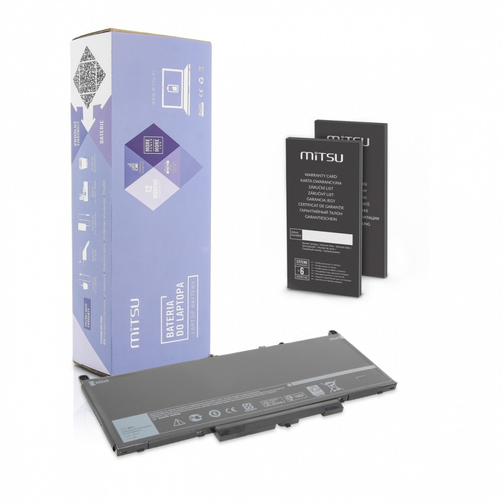 Mitsu  Battery for Dell Latitude E7270