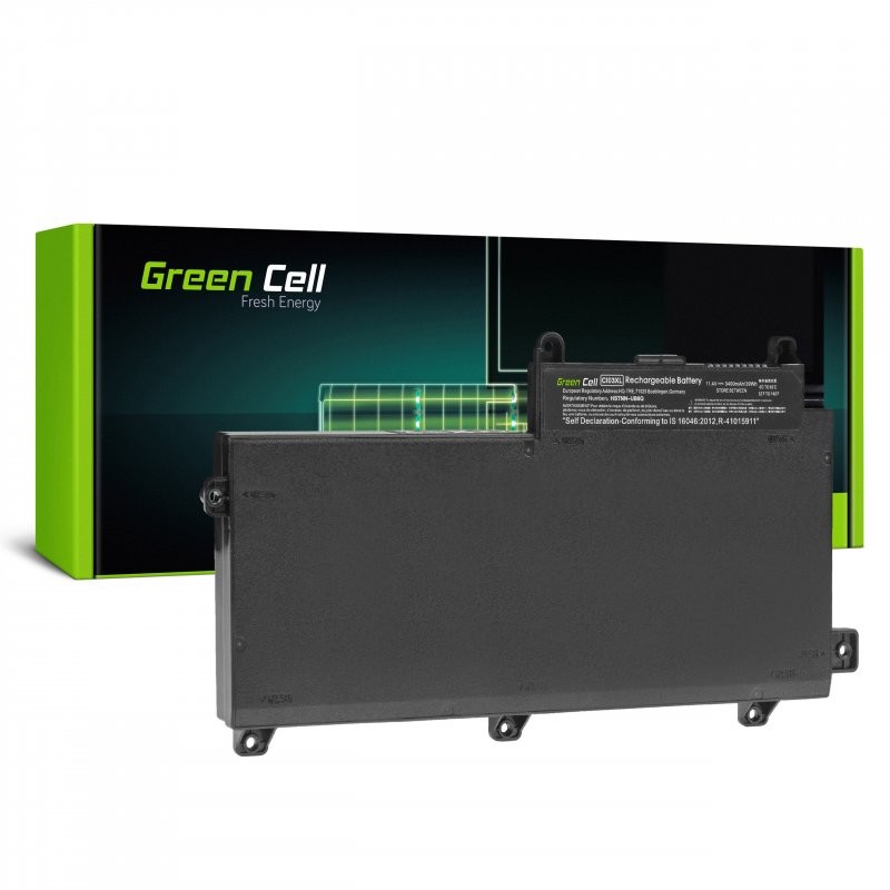 GREEN CELL  Battery for HP CI03XL