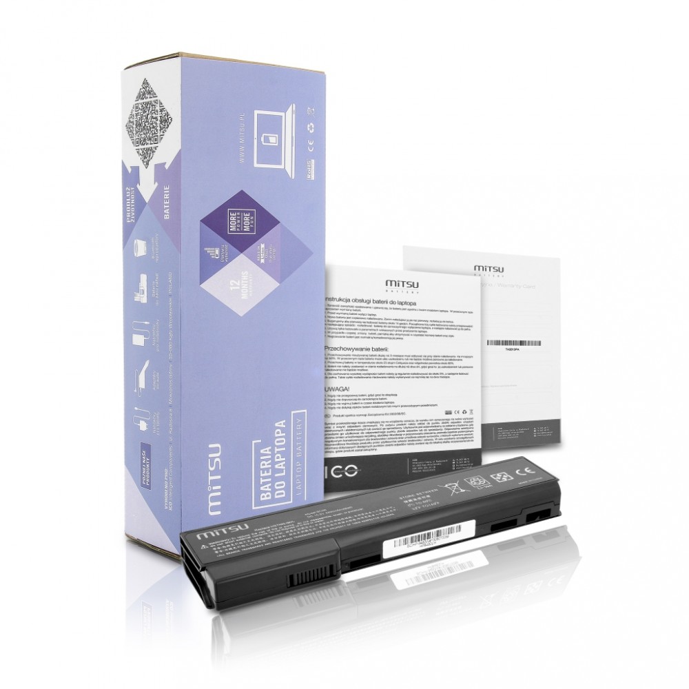 Mitsu  Battery for HP EliteBook 8460p
