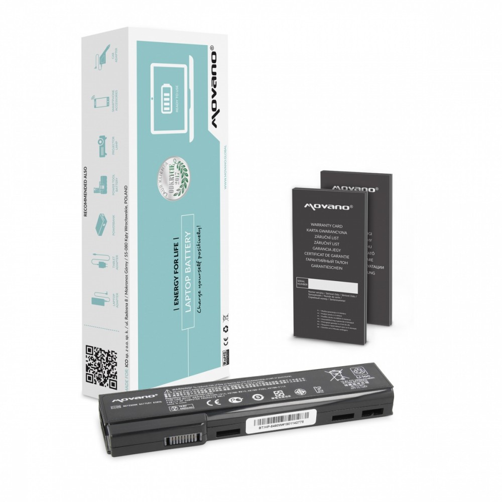 Movano  Battery for HP EliteBook 8460p