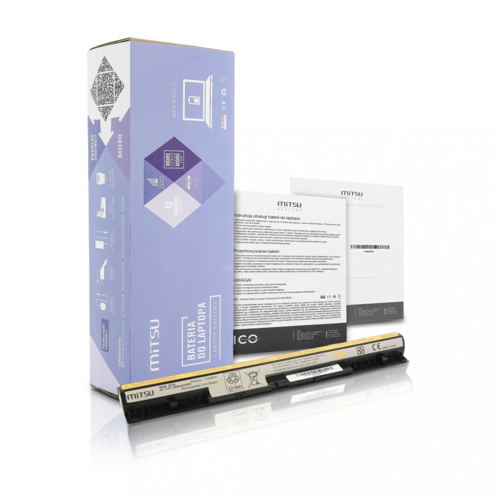 Mitsu  Battery for Lenovo IdeaPad G500s
