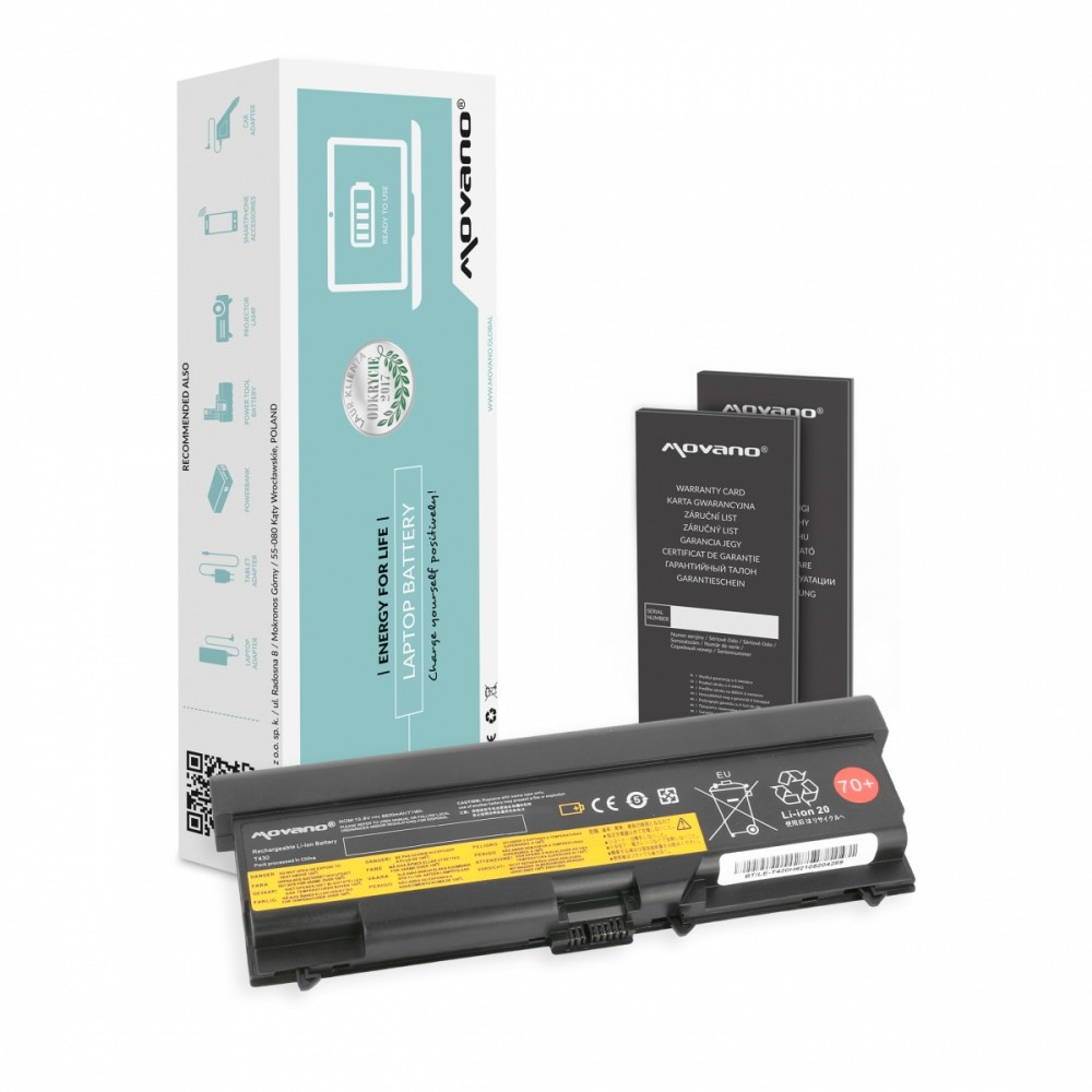 Movano  Battery for Lenovo ThinkPad L530