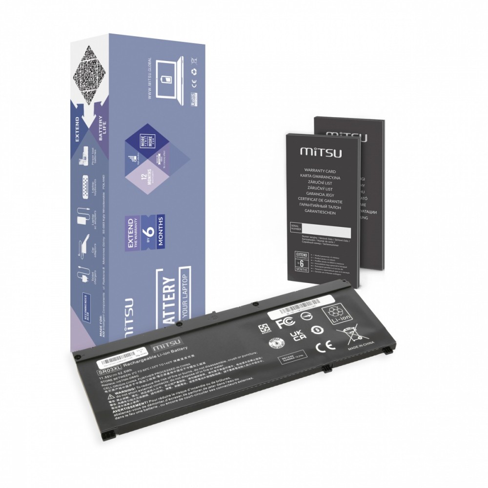 Mitsu  Battery HP GAMING 15 17