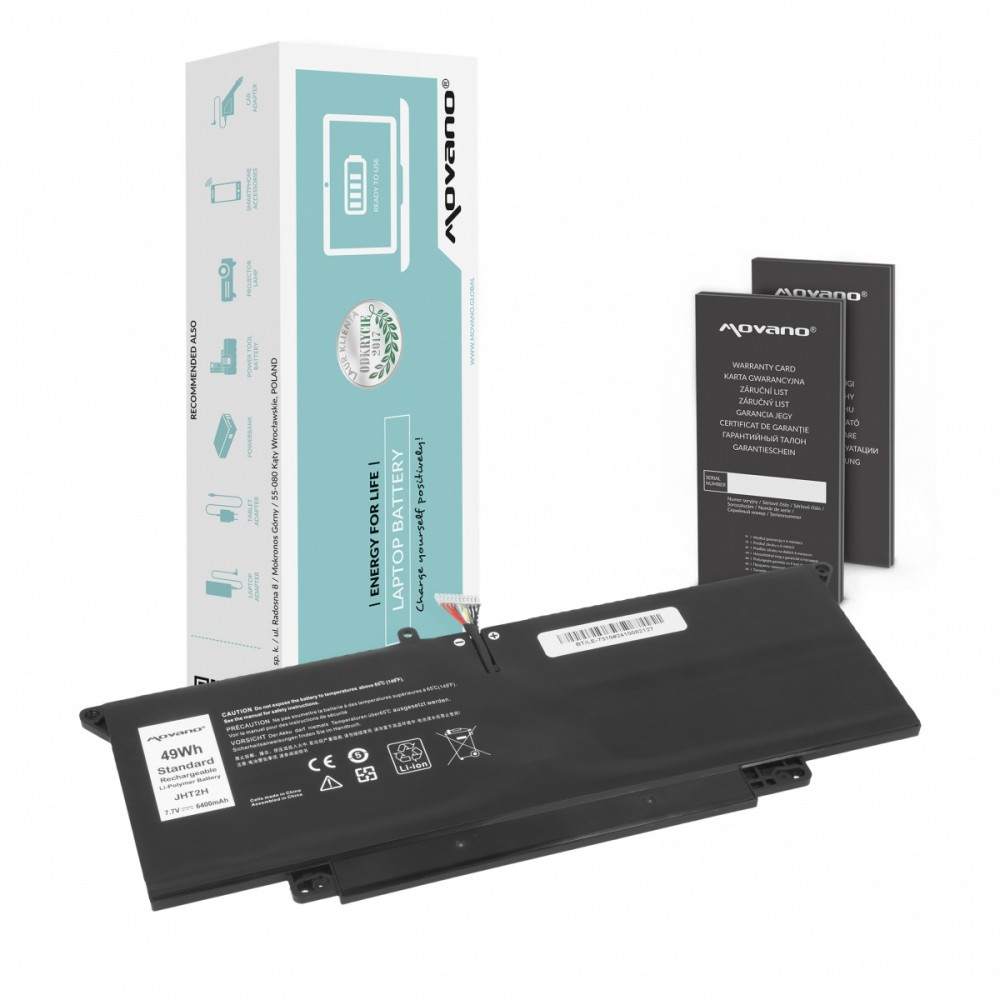 Movano  Battery JHT2H for Dell Latitude