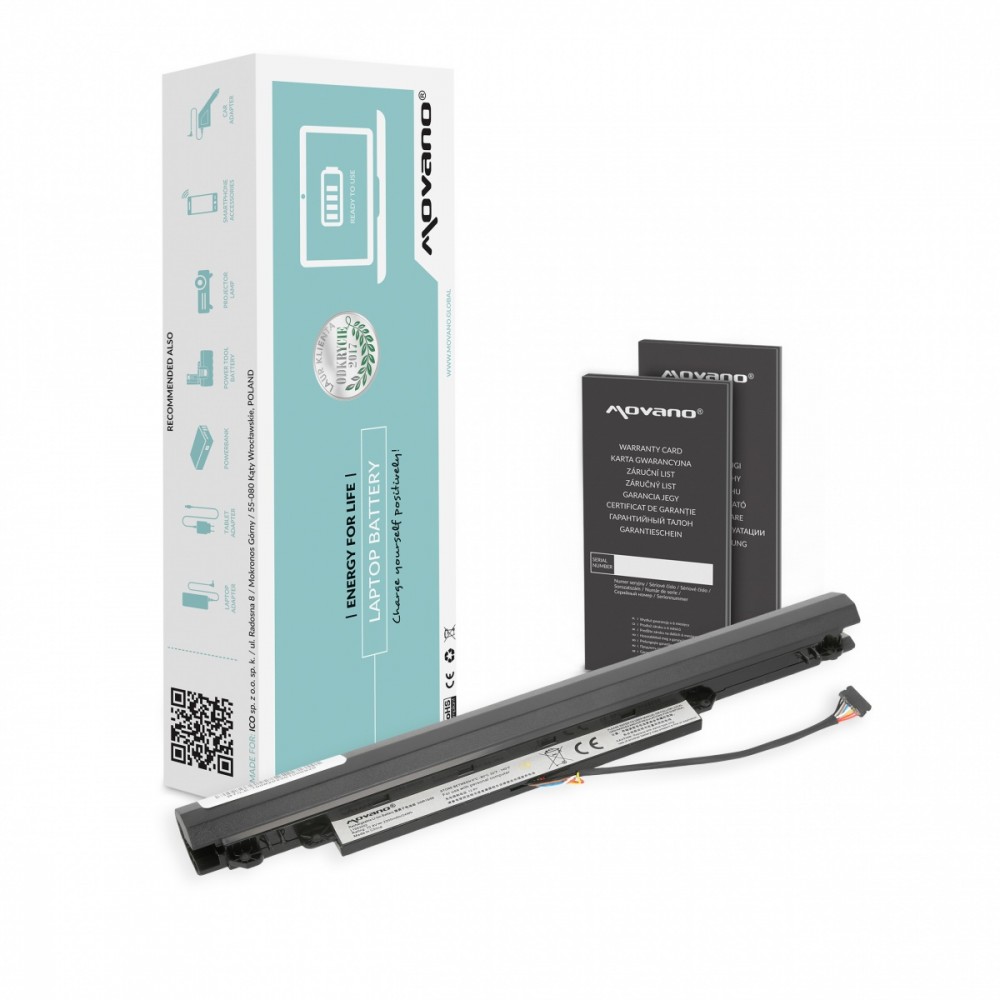Movano  Battery L15S3A02 for Lenovo IdeaPad