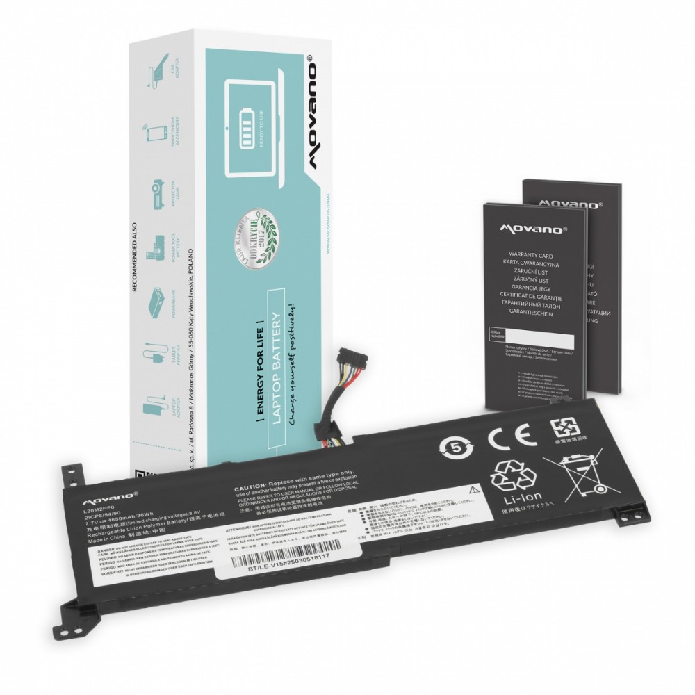 Movano  Battery L20M2PF0 L20C2PF0 L20L2PF0 for