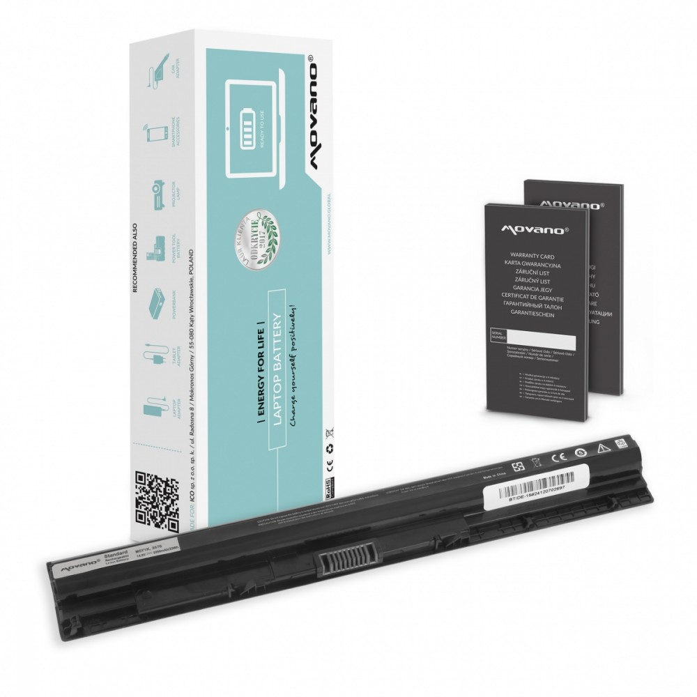 Movano  Battery M5Y1K VN3N0 991XP for